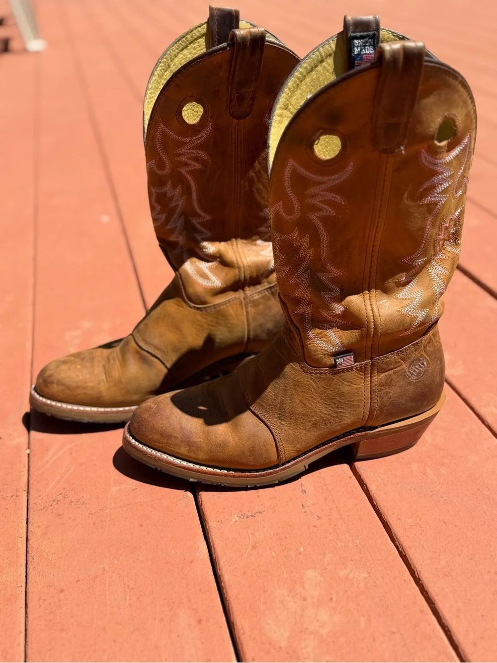Double-H women’s Leather Cowboy Boots - Picture 8 of 13